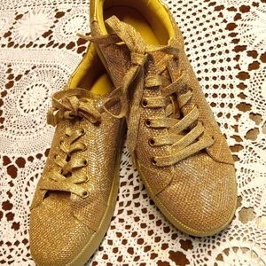 Gold Women's Sneakers